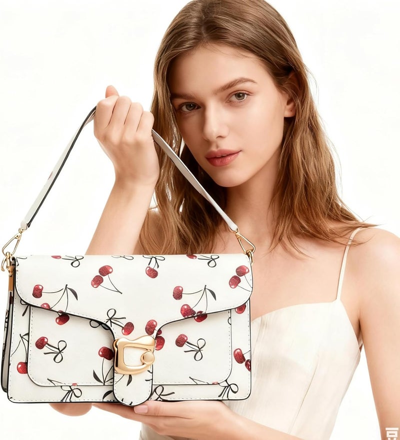 Travistar Store Crossbody Bags for Women Trendy - Small Cross Body Purse Shoulder Bag Leather Handbags Evening Clutch with 2 Straps - Image 3